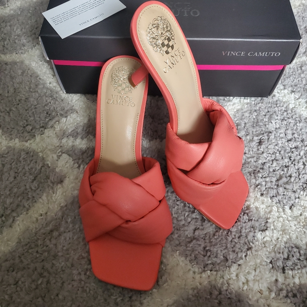 Vince Camuto coral sandal size 9 - Picture 5 of 7